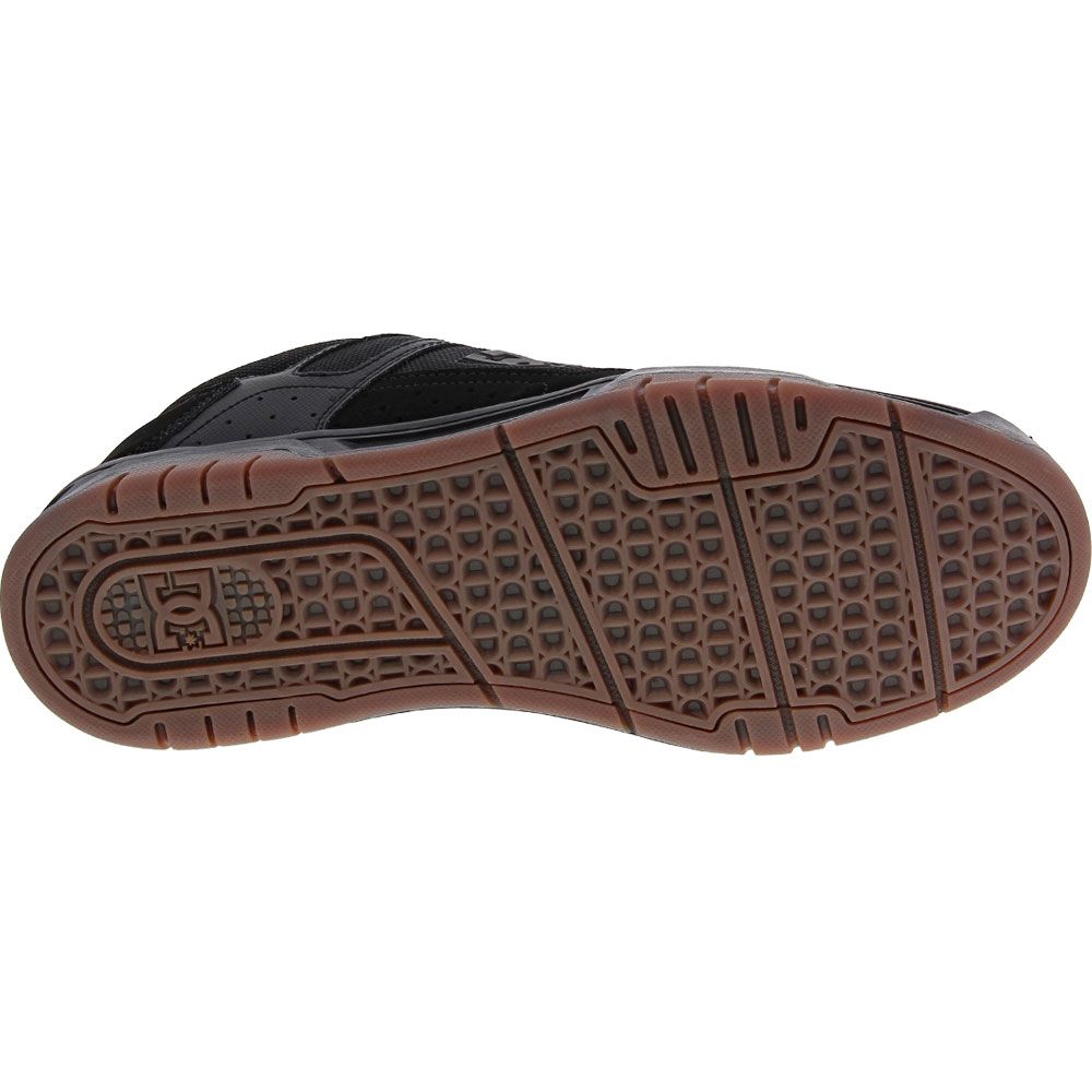 DC Shoes Stag Skate Shoes - Mens Black Gum Sole View
