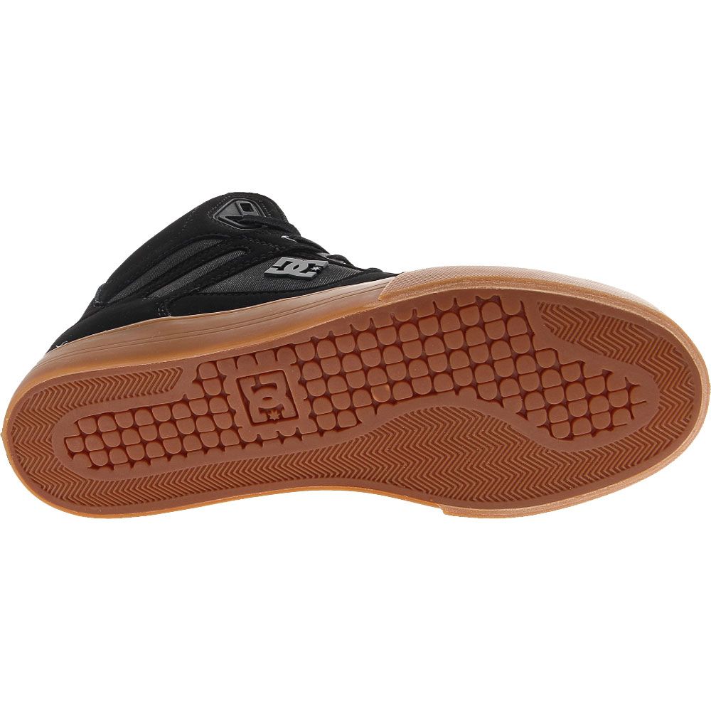DC Shoe USA Court Graffik SE Black Orange Shoes Mens 9.5 Skater Street  Sneakers