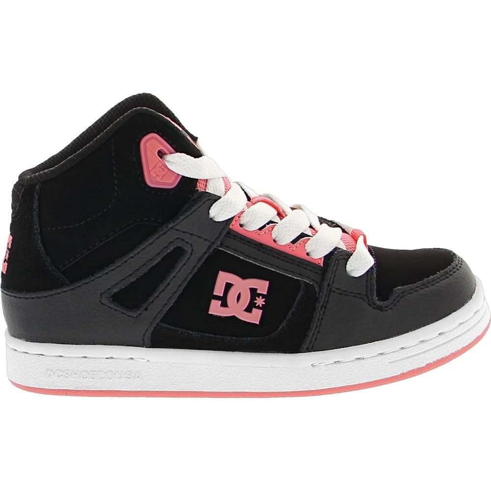 DC REBOUND WNT BLACK WHITE PINK YOUTH SHOES select size 