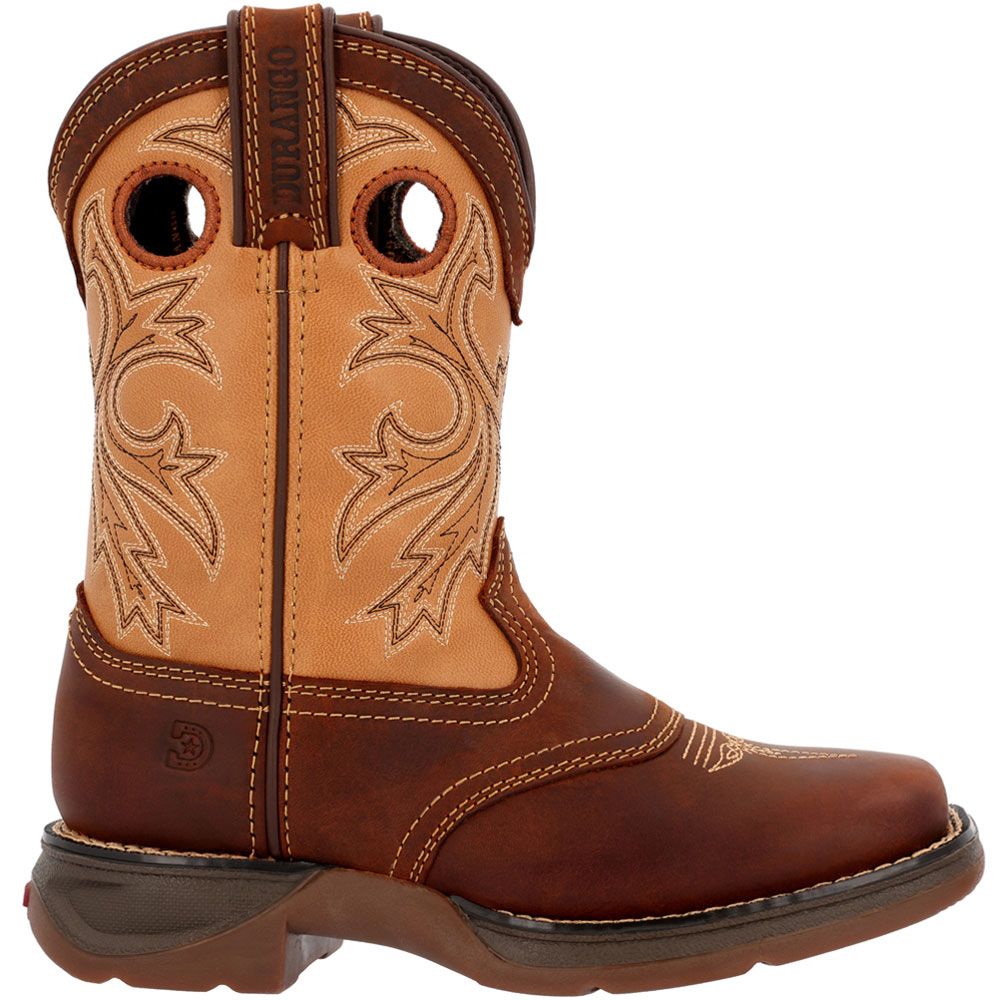 Durango Lil Rebel DBT0240C Western Boots - Boys | Girls Brown Tan