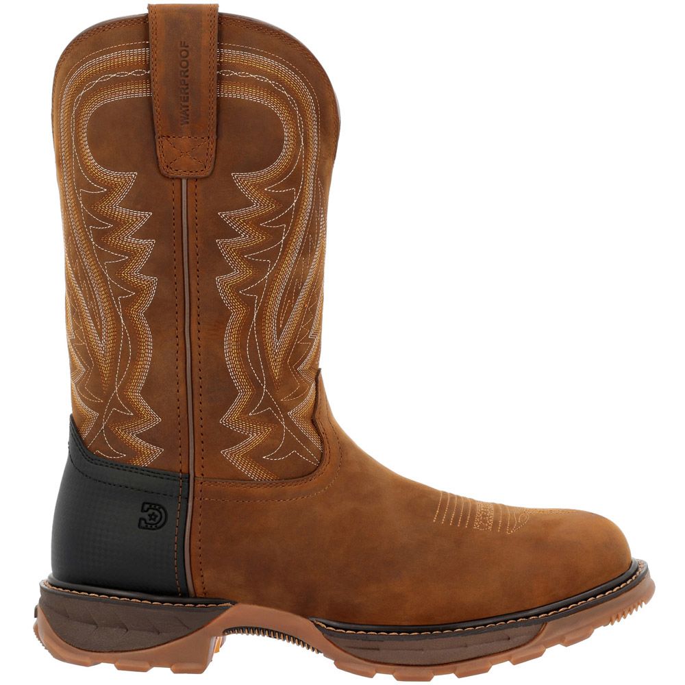 Durango Maverick XP DDB0403 Safety Toe Work Boots - Mens Coyote Brown Side View