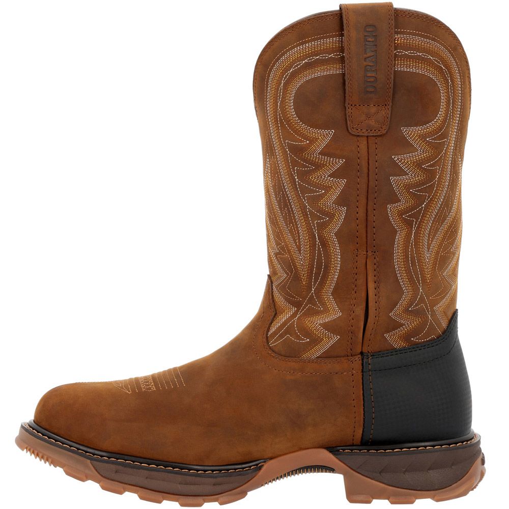 Durango Maverick XP DDB0403 Safety Toe Work Boots - Mens Coyote Brown Back View