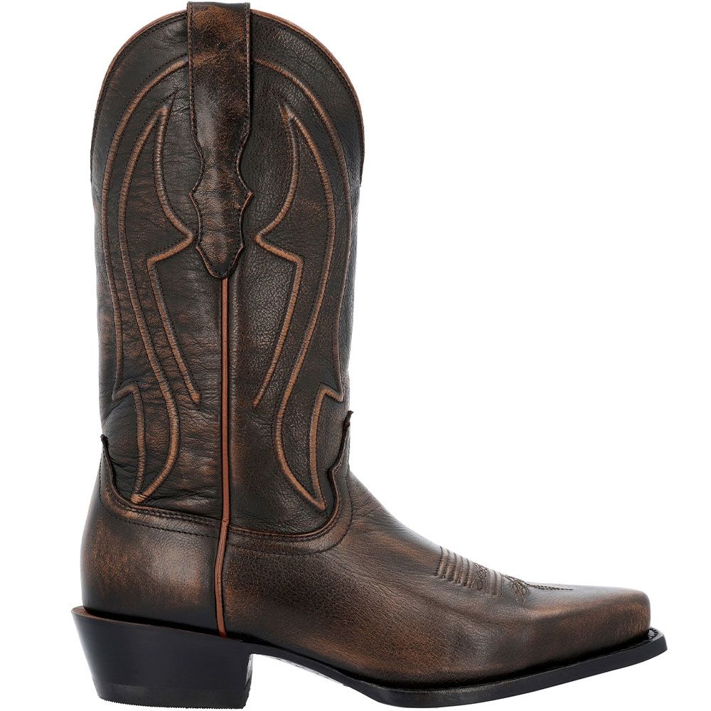 Durango DDB0407 Santa Fe Western Boots - Mens Whiskey Barrel Brown