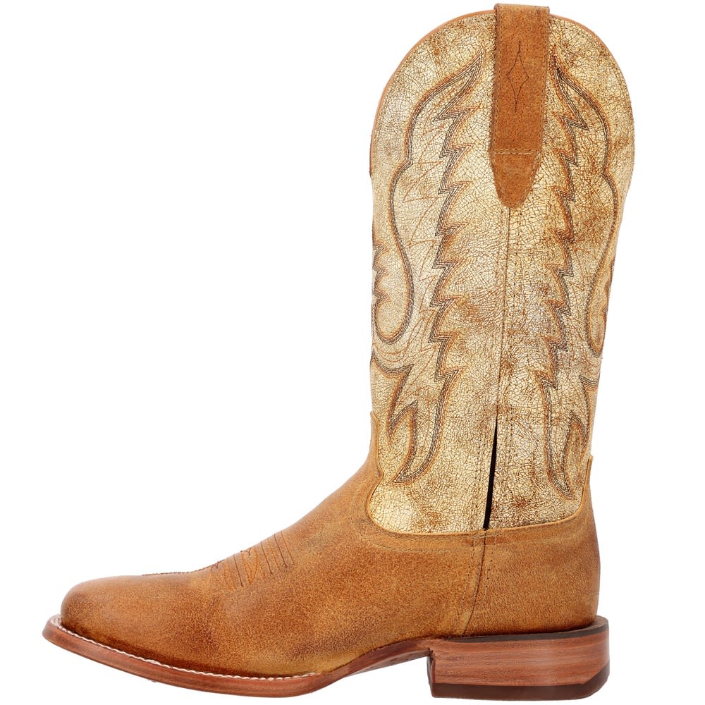 Durango Arena Pro DDB0411 Gold Rush Mens Western Boots Tawny Brown Back View