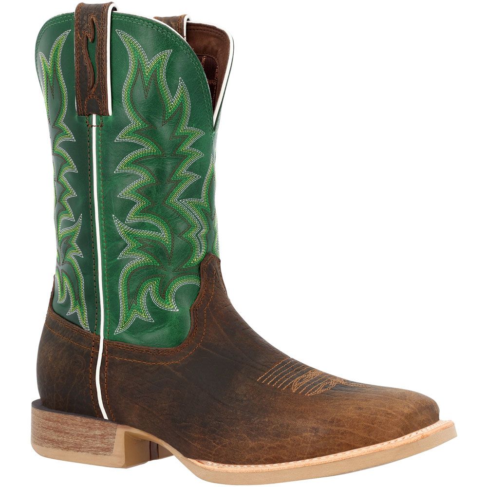Durango Rebel Pro DDB0461 Western Boots - Mens Brindle Brown Green