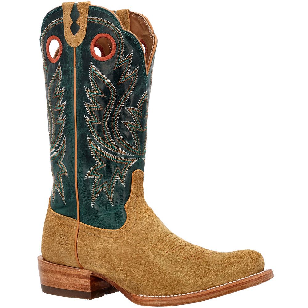 Durango PRCA DDB0465 13" Western Boots - Mens Goldenrod Teal