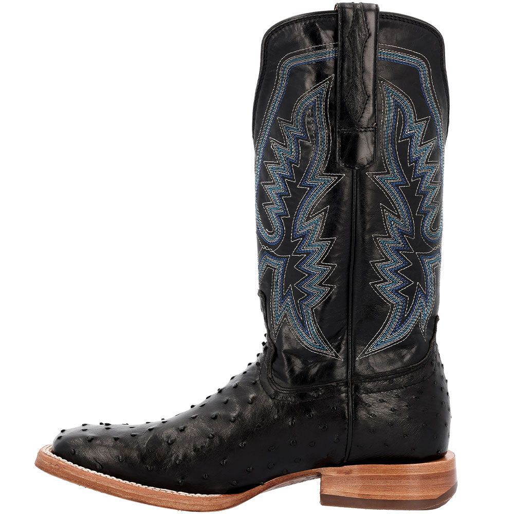 Durango PRCA Quill DDB0469 13" Western Boots - Mens Black Back View