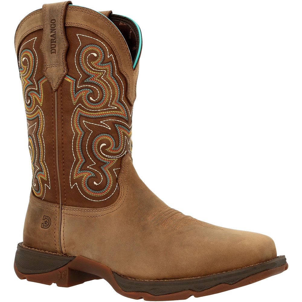 Durango Lady Rebel Dusty Brown Womens Composite Toe Work Boots Dusty Brown