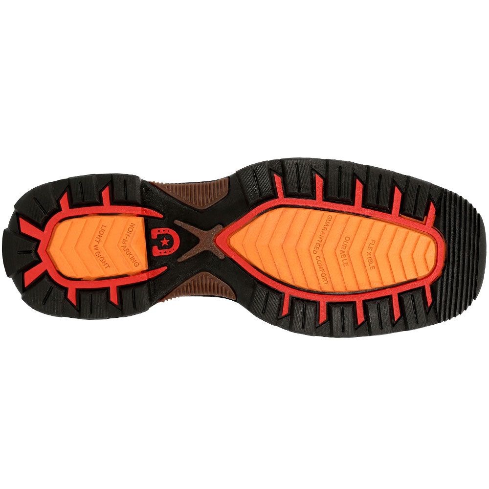 Durango Maverick Waterproof 10" Womens Non-Safety Toe Work Boots Rugged Tan Sole View