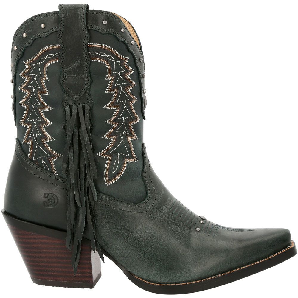 Durango Crush Vintage Teal 8" Womens Bootie Western Boots Vintage Teal