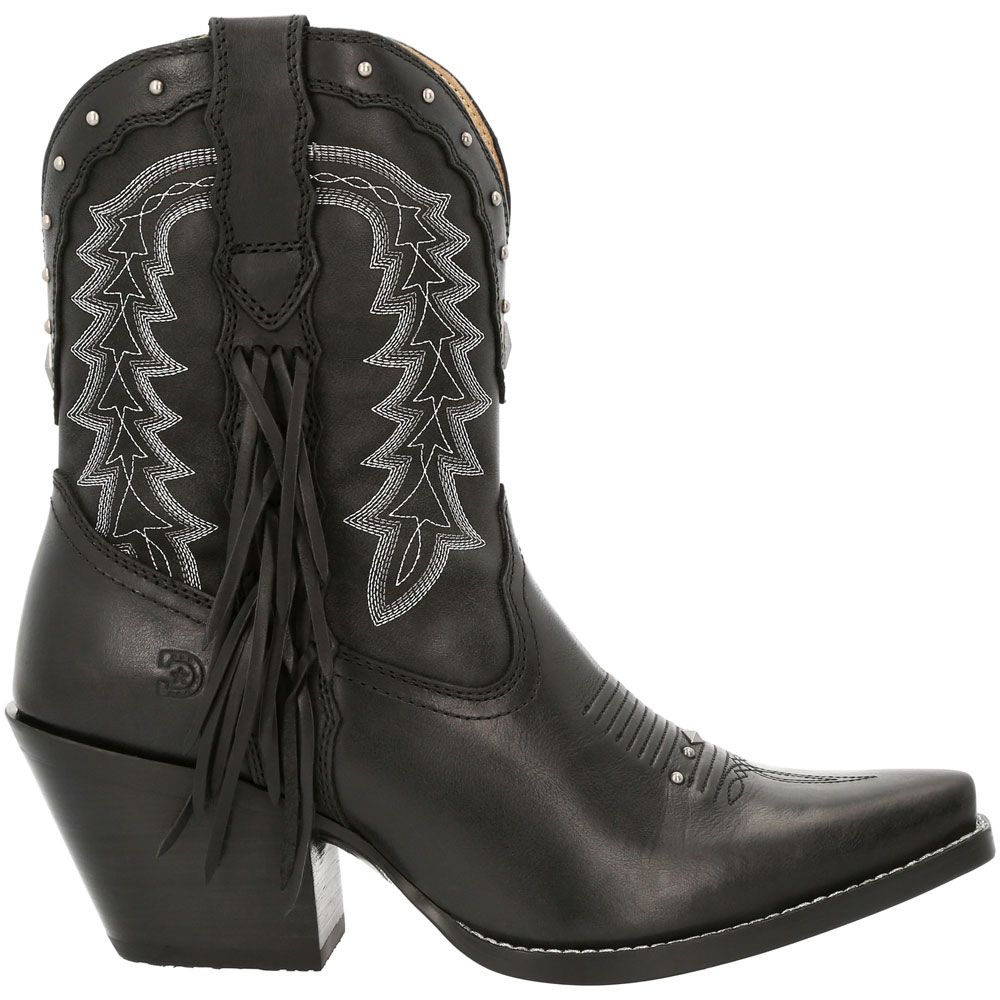 Durango Crush Black Onyx Bootie Womens Western Boots Black Onyx