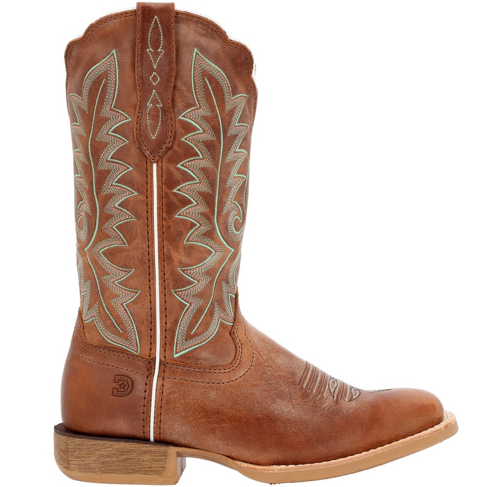 Durango Lady Rebel Pro DRD0437 Womens Western Boots Burnished Sand Side View