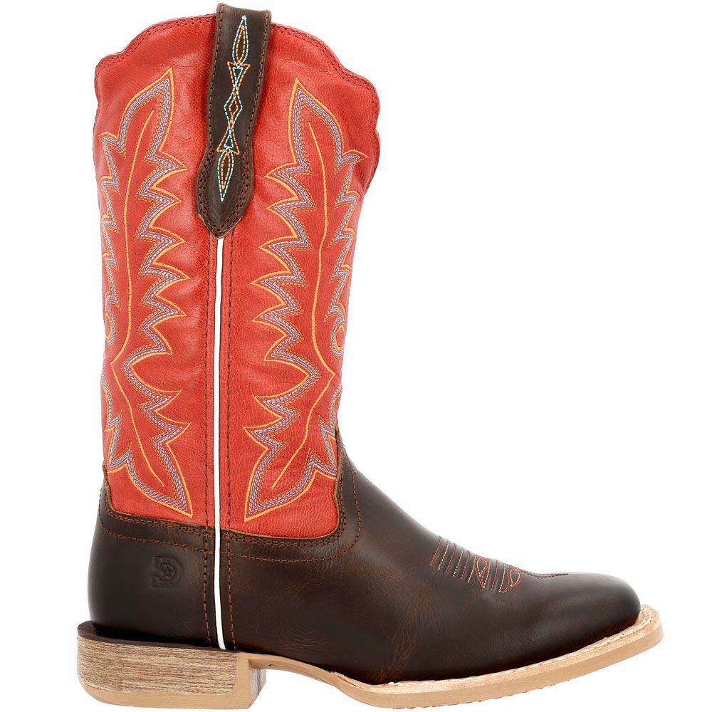 Durango Lady Rebel Pro DRD0444 12" Womens Western Boots Hickory Chili Pepper