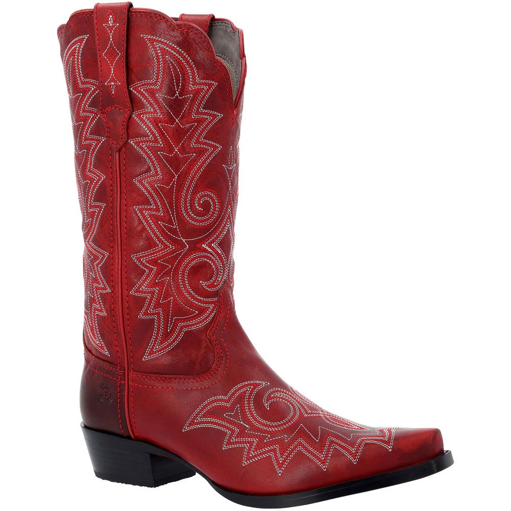 Durango Crush DRD0448 12" Womens Western Boots Red