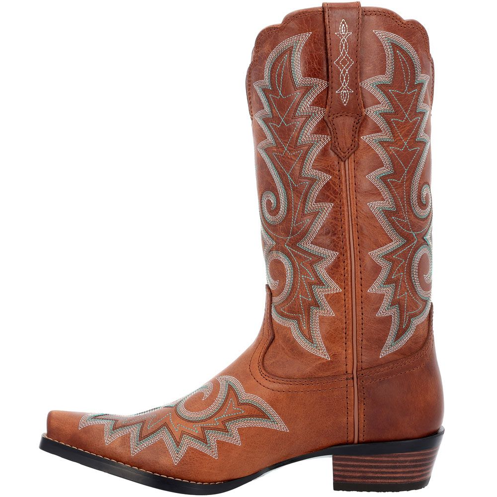 Durango Crush DRD0449 12" Womens Western Boots Golden Brown Back View