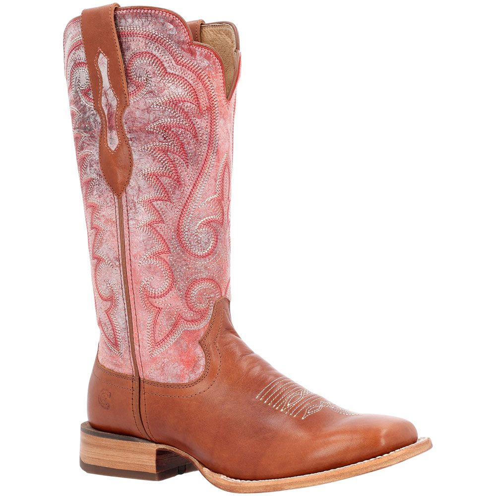 Durango Arena Pro DRD0454 13" Womens Western Boots Tawny English Rose 