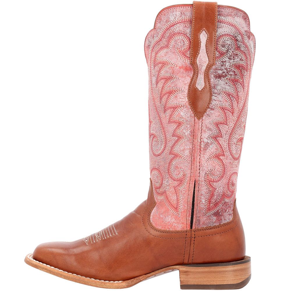 Durango Arena Pro DRD0454 13" Womens Western Boots Tawny English Rose  Back View