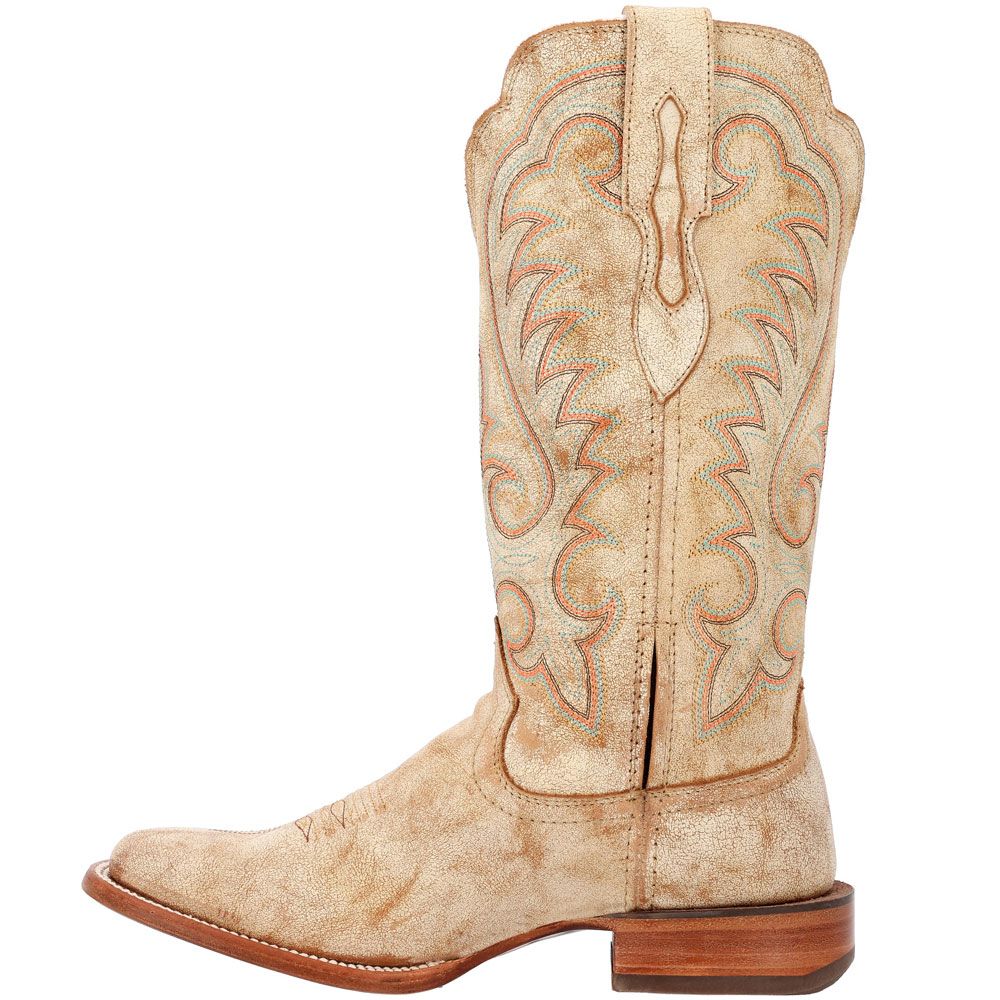 Durango Arena Pro DRD0455 Womens Western Boots Cremello Back View