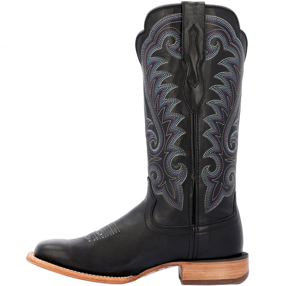 Durango Arena Pro DRD0457 Womens Western Boots Black Mulberry Back View