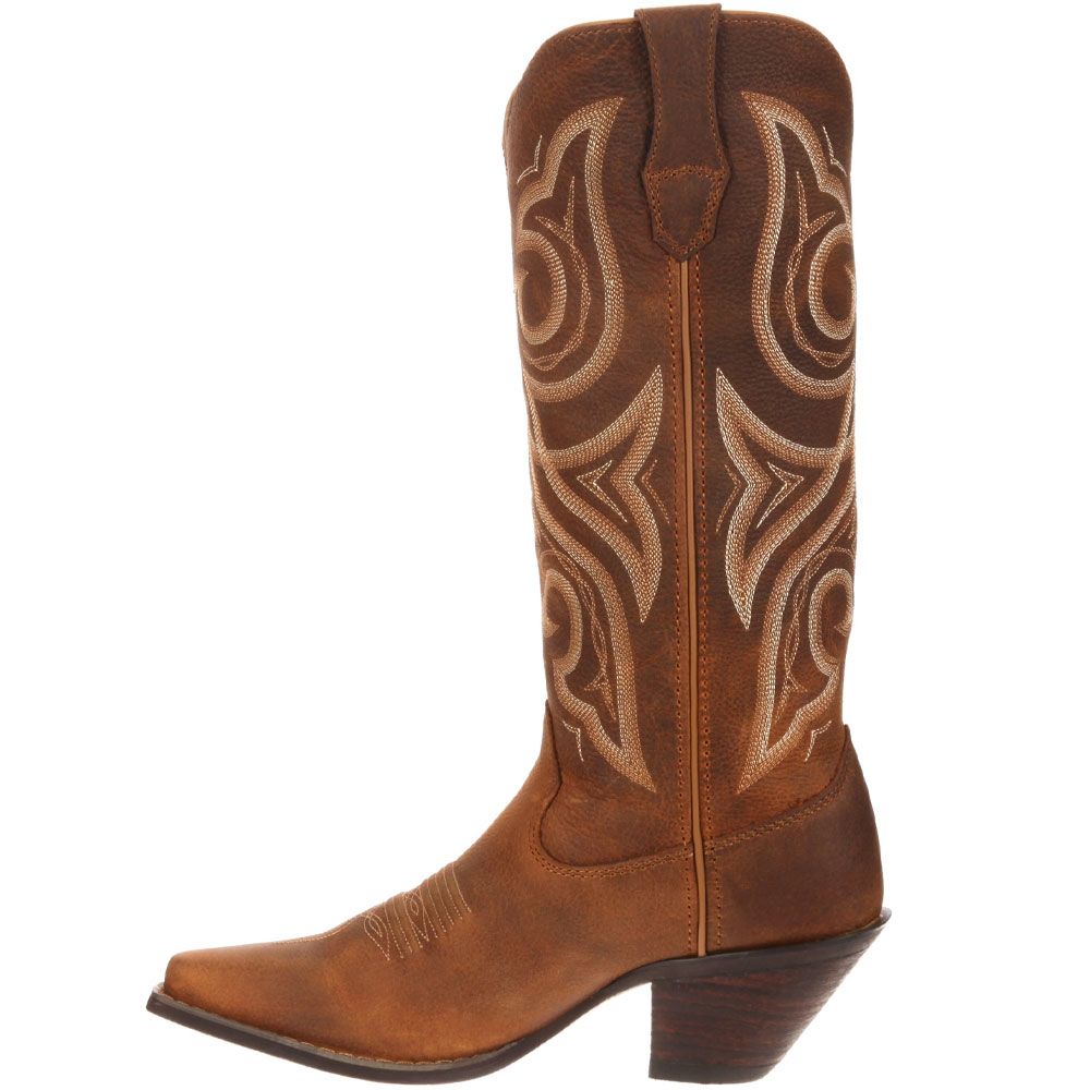 Durango Crush Jealousy Womens Western Boots Brown Back View