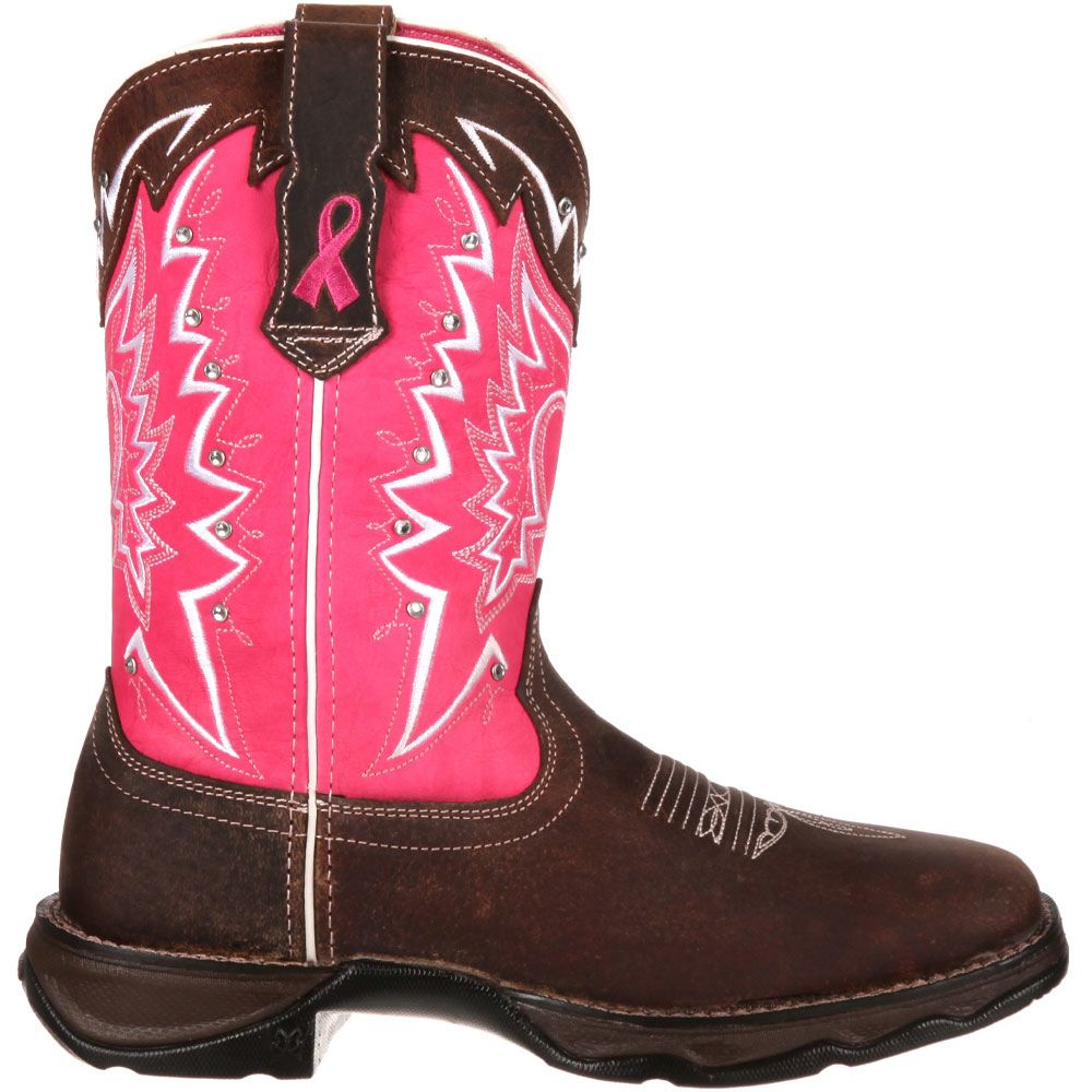 durango pink ribbon boots