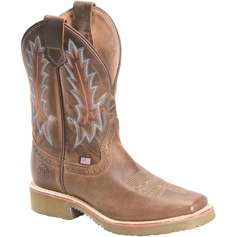 Double H Wilderness DH4568 Western Boots - Mens Light Brown