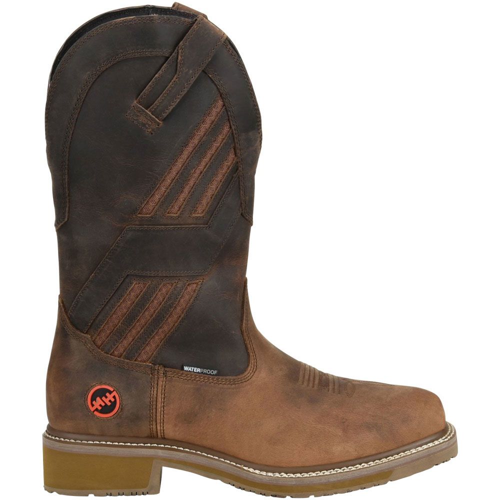 Double H DH5354 Equalizer Composite Toe Work Boots - Mens Medium Brown Side View