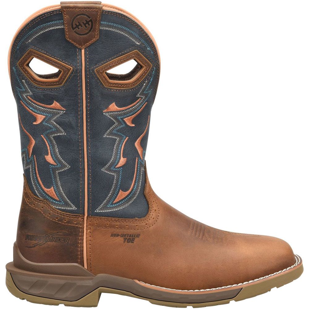 Double H DH5357 Troy Composite Toe Work Boots - Mens Medium Brown Side View