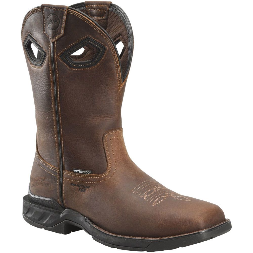 Double H DH5367 Zane Composite Toe Work Boots - Mens Medium Brown