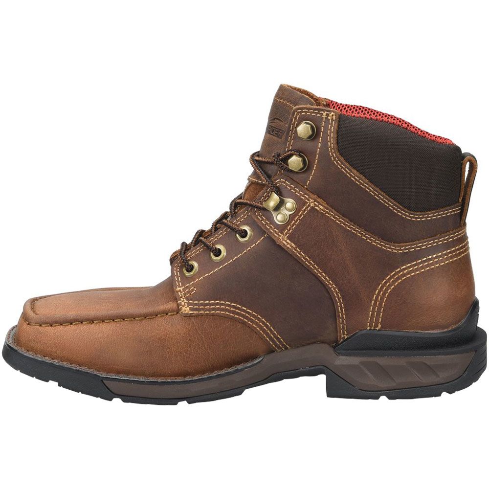 Double H DH5371 Chet Composite Toe Work Boots - Mens Medium Brown Back View