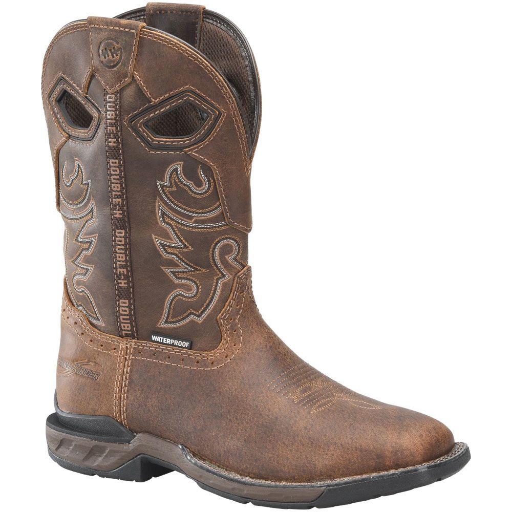 Double H Wilmore DH5380 Mens Western Boots Brown