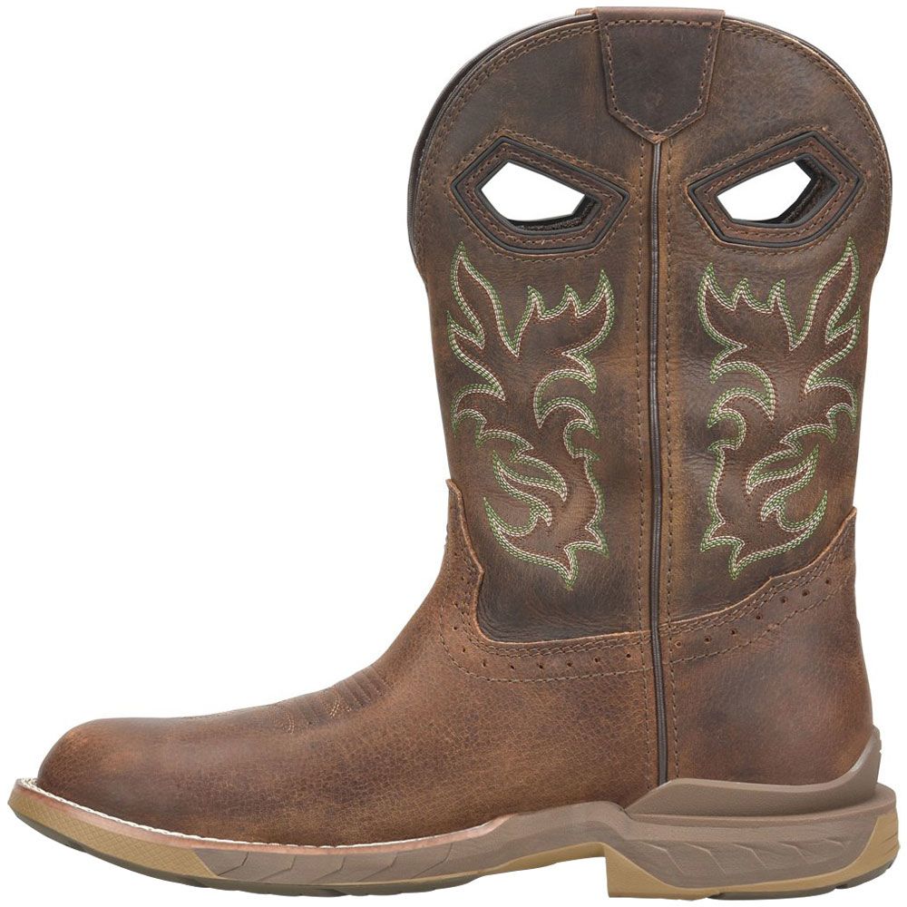 Double H Apparition DH5383 11" WP Mens Composite Toe Work Boots Medium Brown Back View