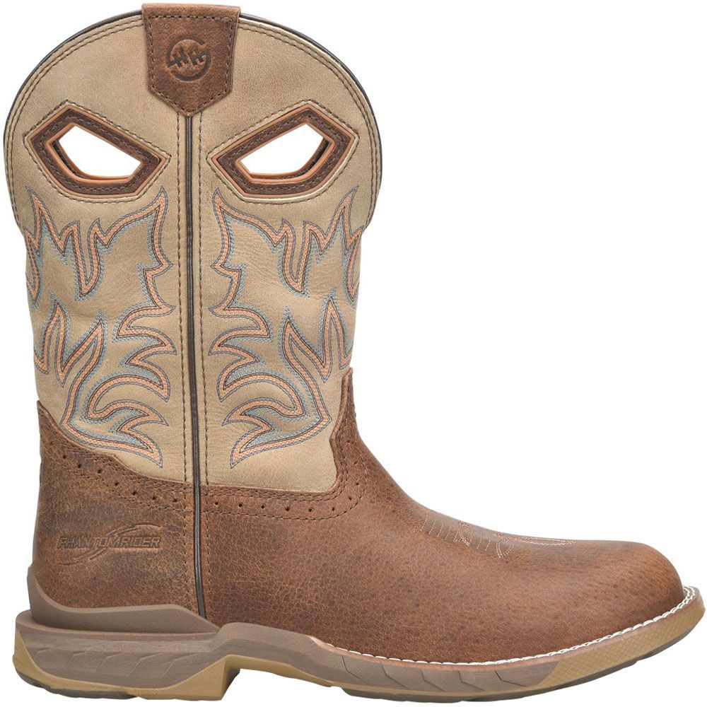 Double H DH5385 Prophecy Mens Western Boots Tan Side View