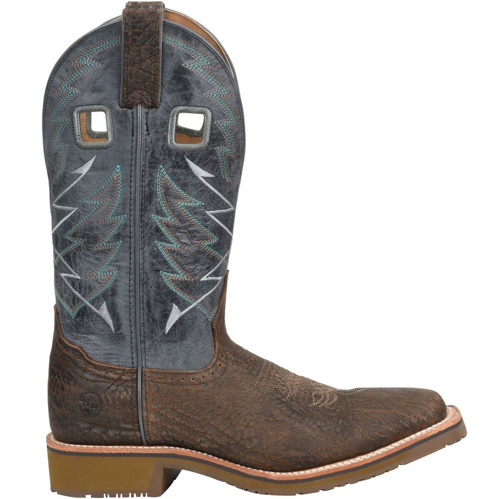 'Double H DH7012 Fernandes Western Boots - Mens Medium Brown