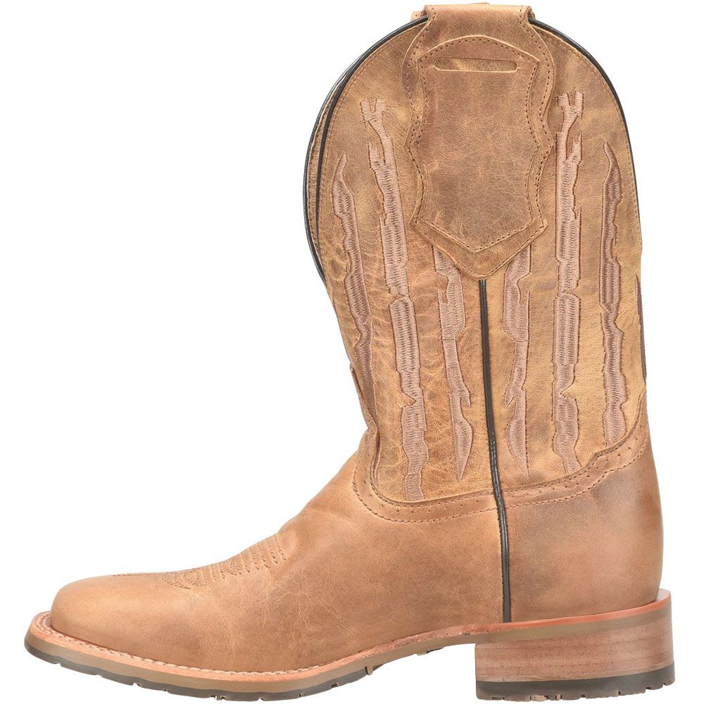 Double H DH7033 Covada 11" Stockman Mens Non-Safety Toe Boots Brown Back View