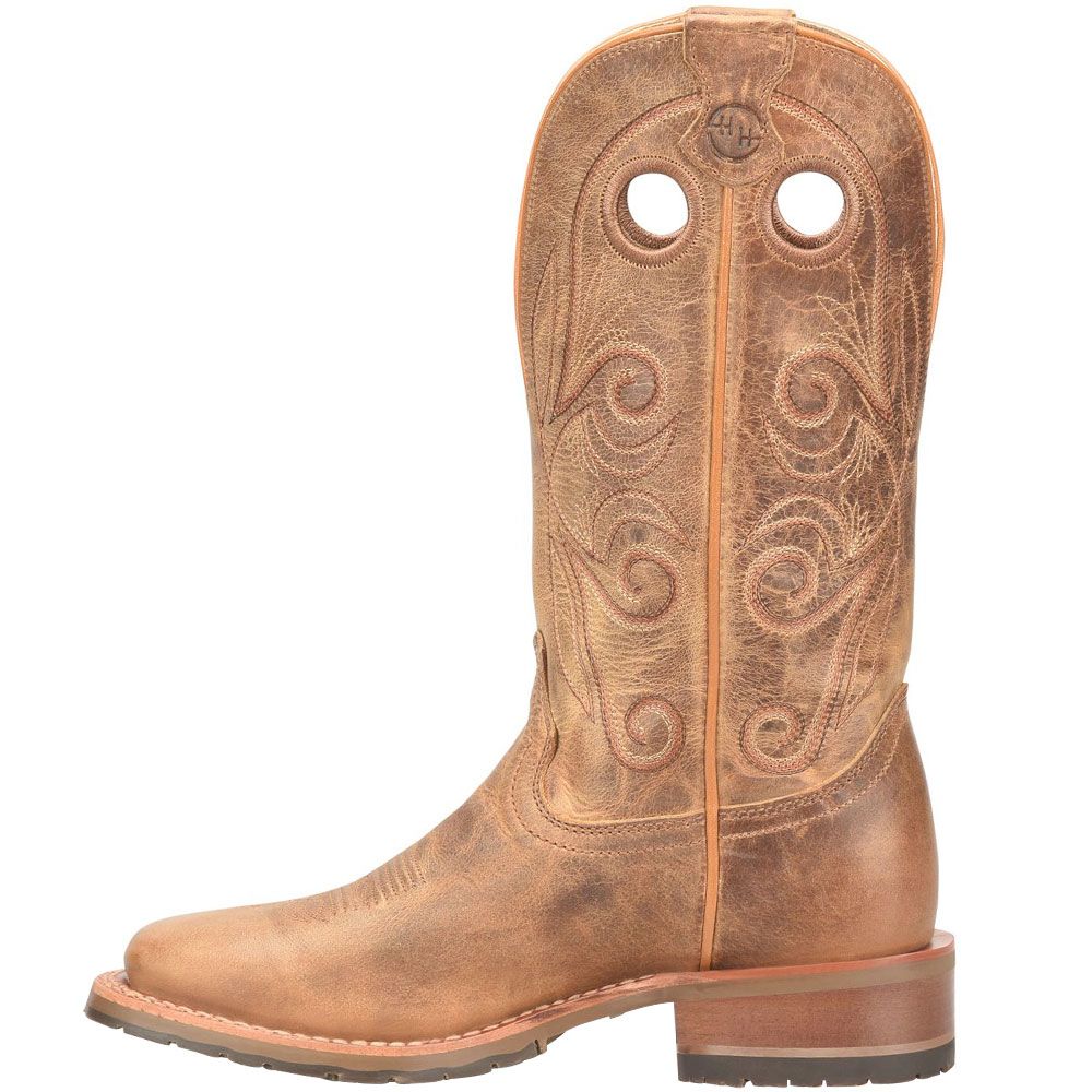 Double H Kenna DH7035 Womens Western Boots Brown Back View