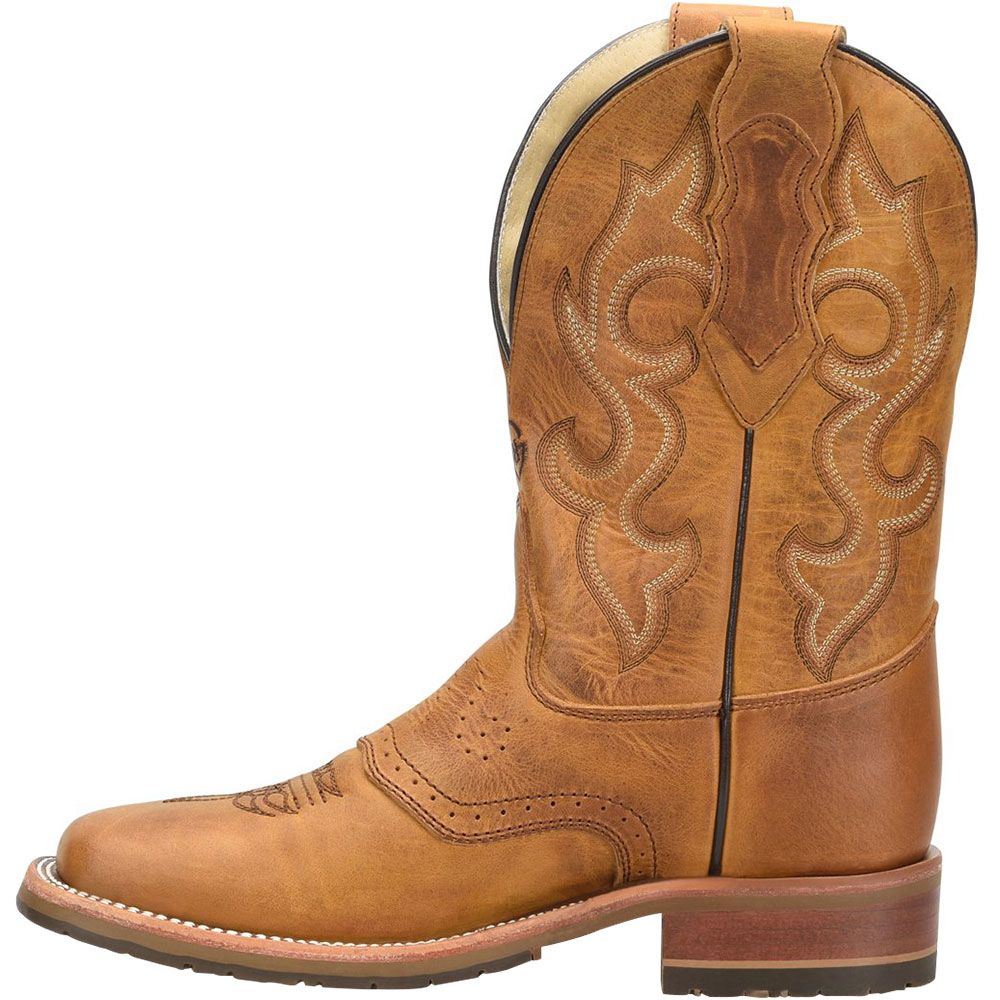Double H Durant DH8560 11"  Western Boots - Mens Light Brown Back View