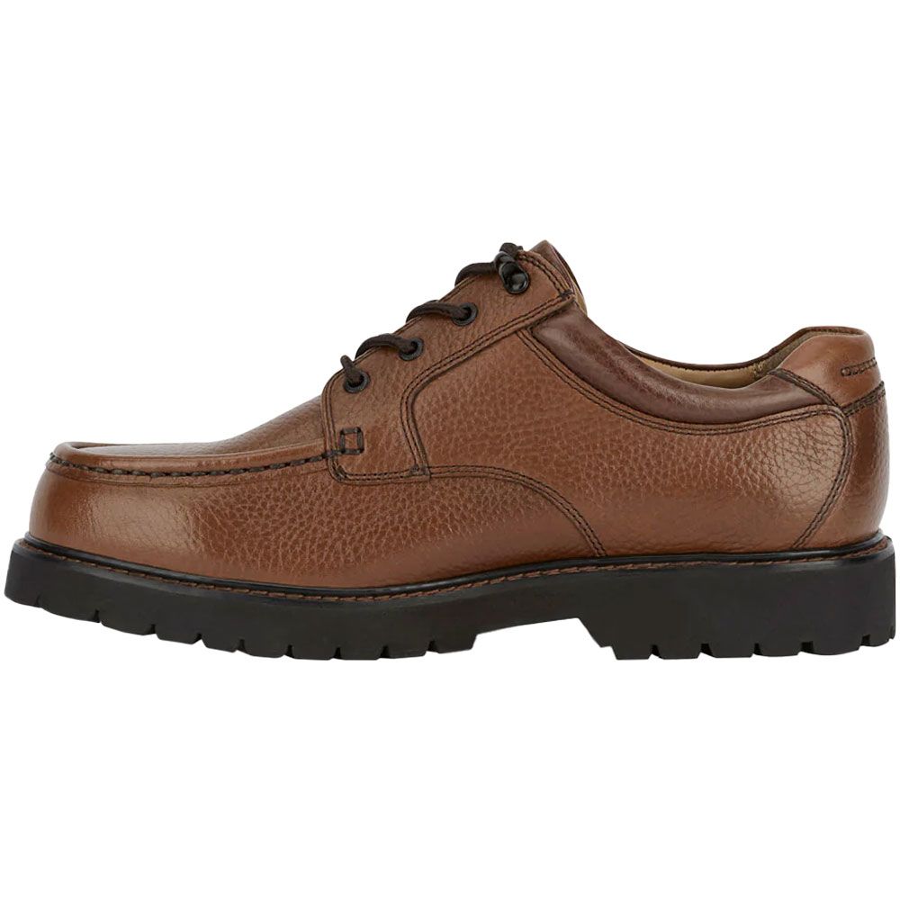 Dockers Glacier Lace Up Casual Shoes - Mens Dark Tan Back View