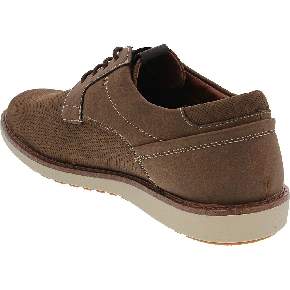 Dockers Blake Lace Up Casual Shoes - Mens Dark Tan Back View