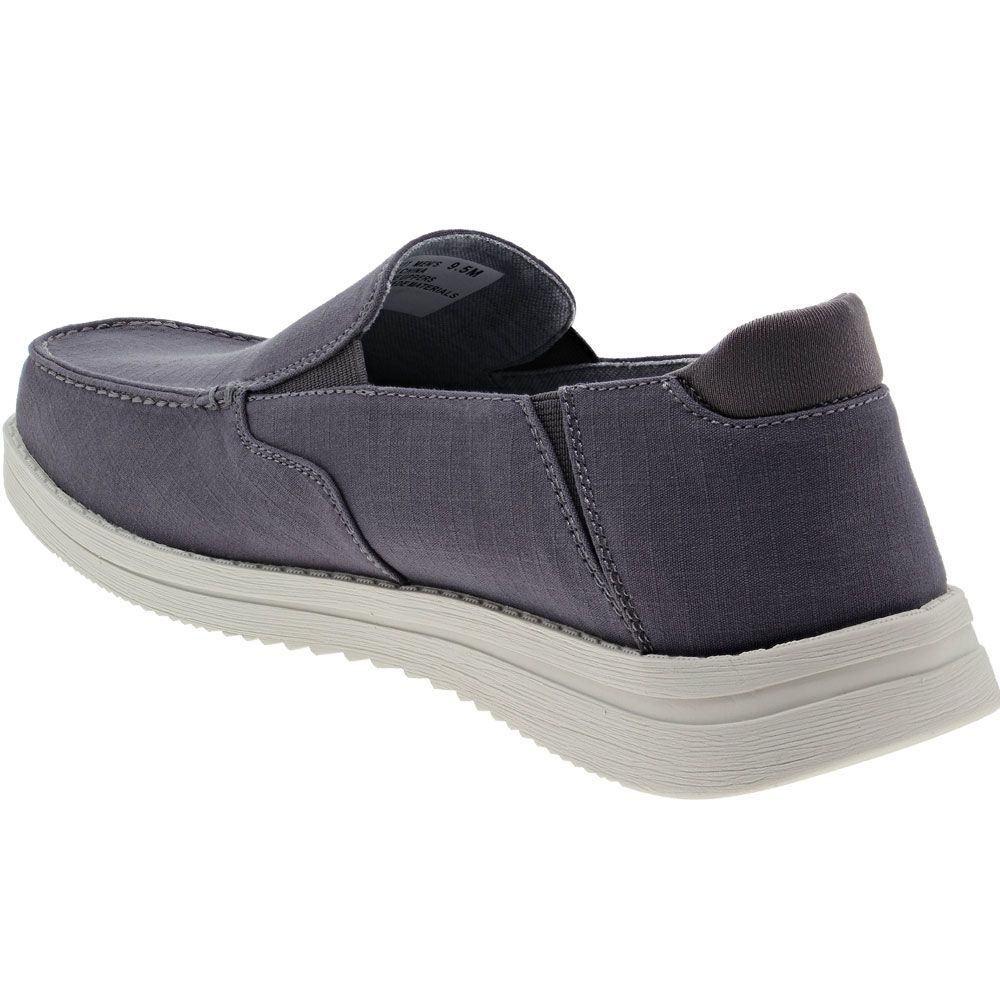 Dockers Wiley Slip On Casual Shoes - Mens Grey Back View