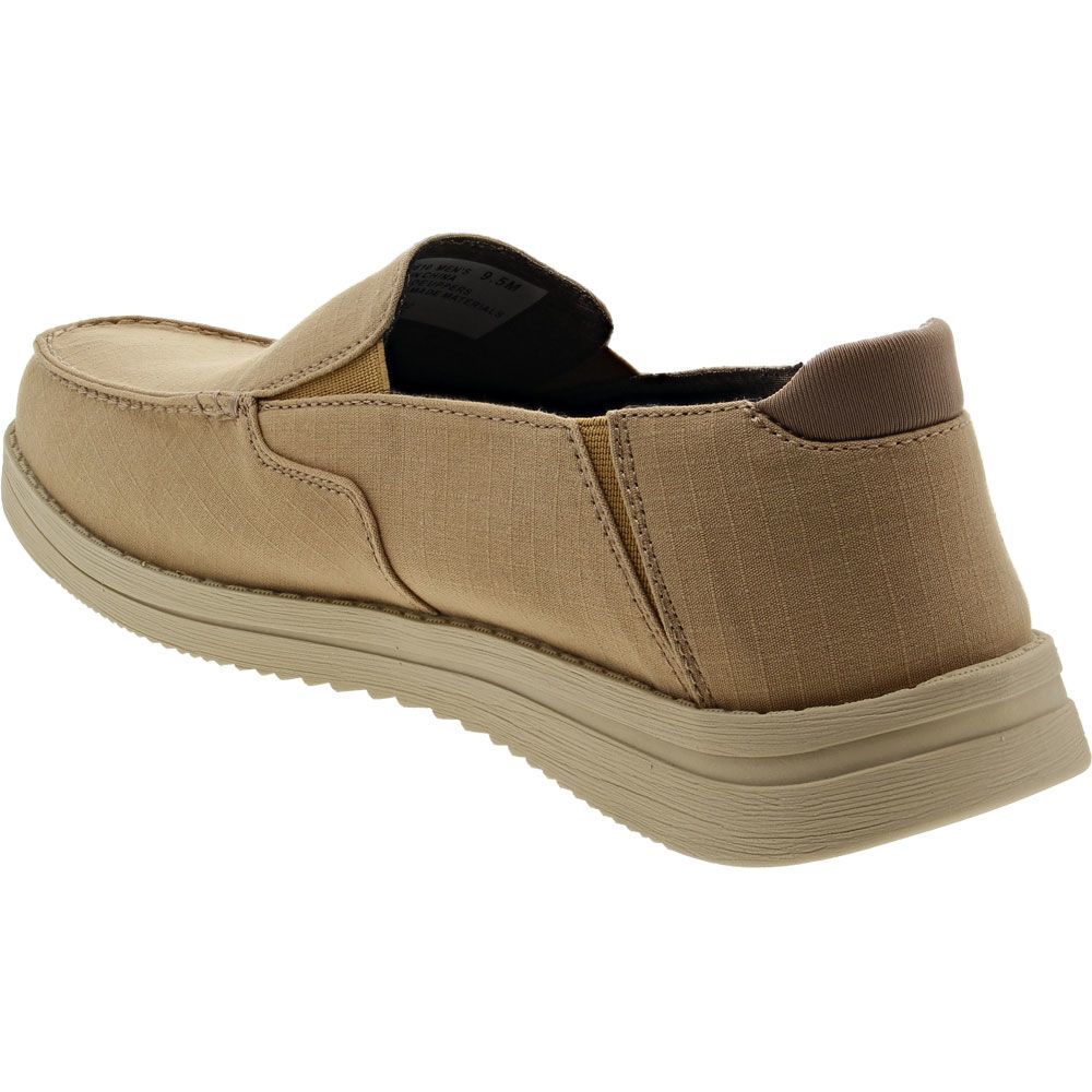 Dockers Wiley Slip On Casual Shoes - Mens Khaki Back View