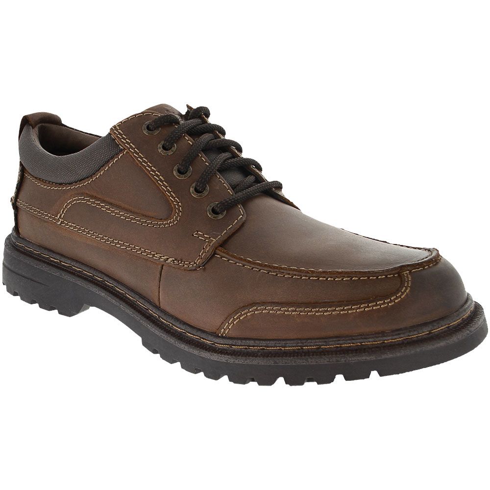 Dockers Overton Lace Up Casual Shoes - Mens Red Brown