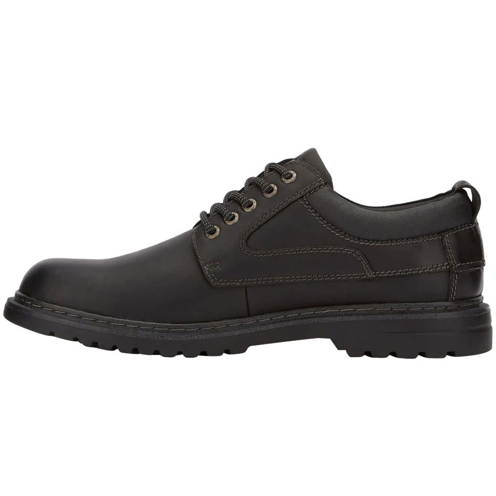 Dockers Warden Lace Up Casual Shoes - Mens Black Back View