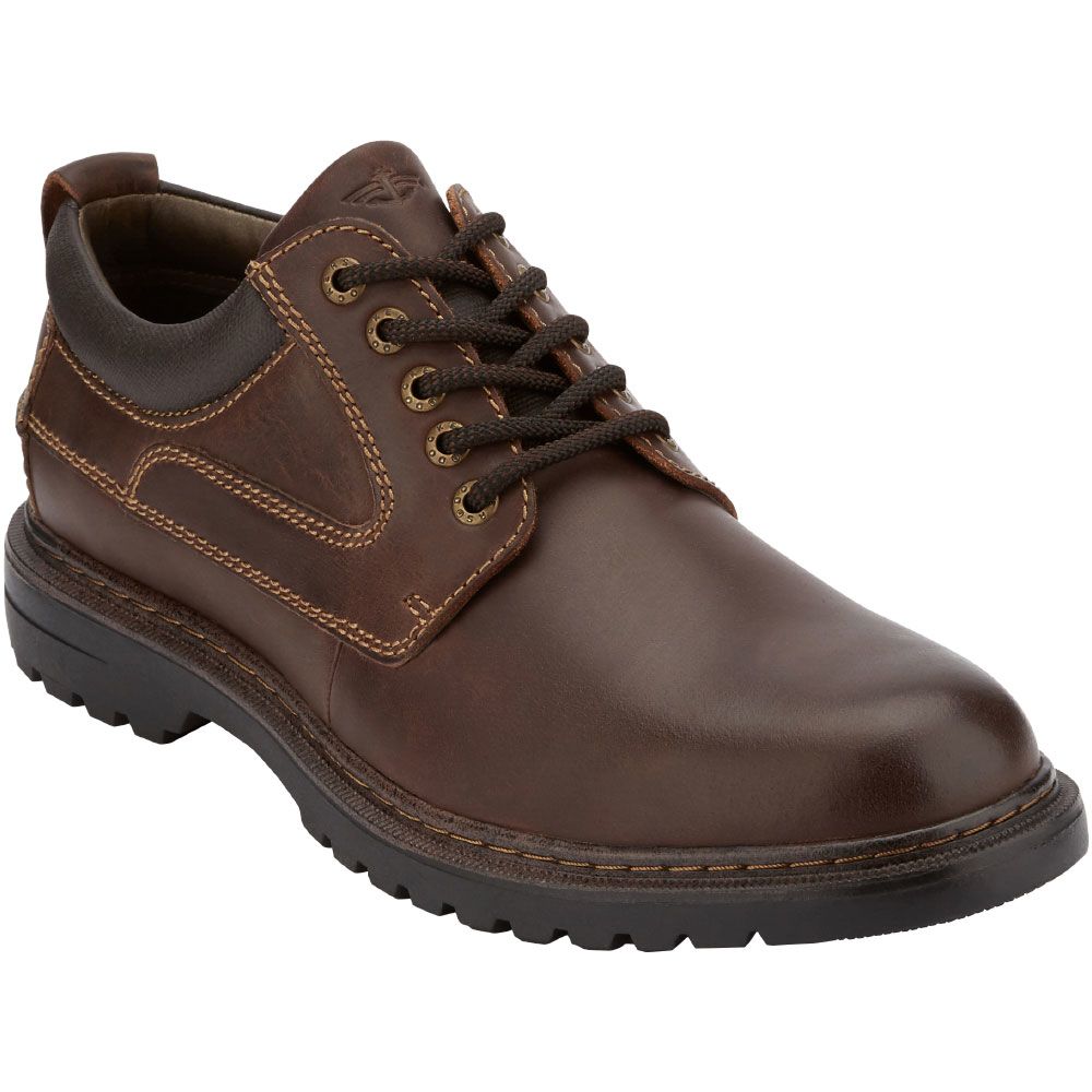 Dockers Warden Lace Up Casual Shoes - Mens Red Brown