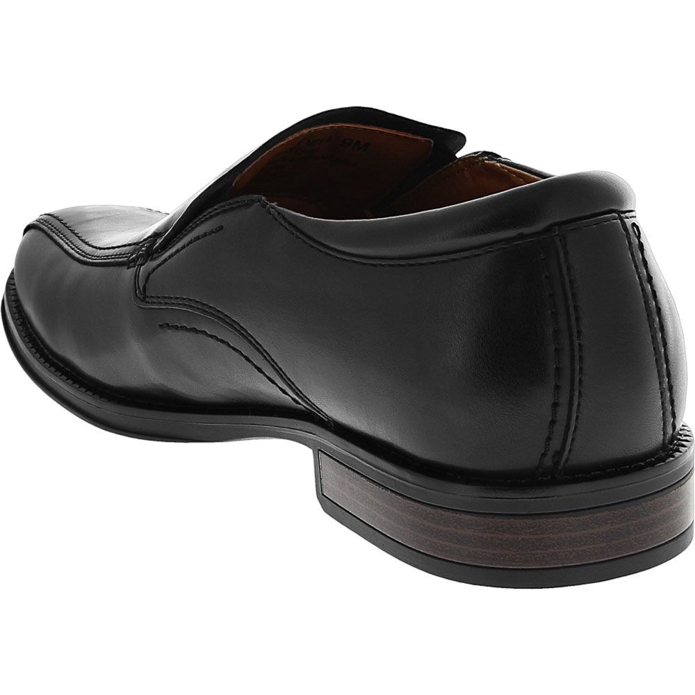 Dockers Greer Loafer Dress Shoes - Mens Black Back View