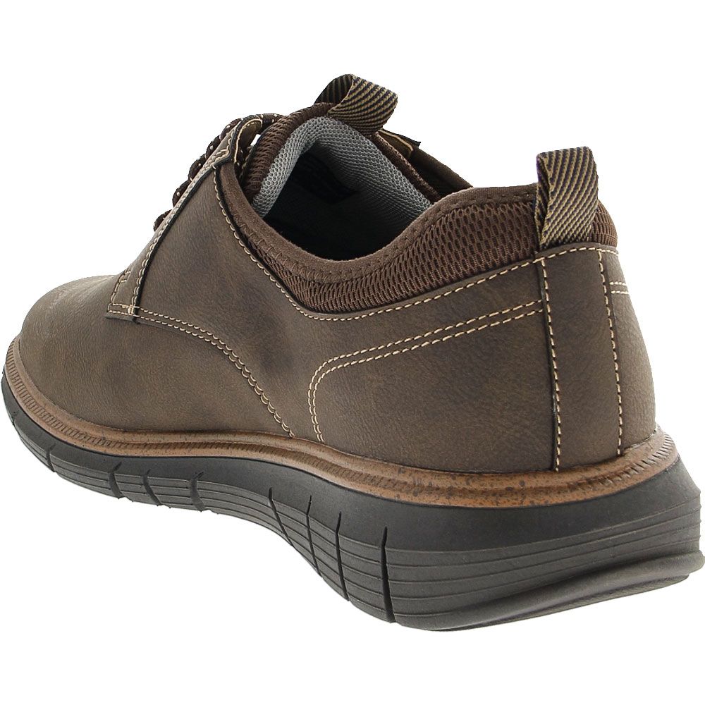 Dockers Cooper Lace Up Casual Shoes - Mens Brown Back View