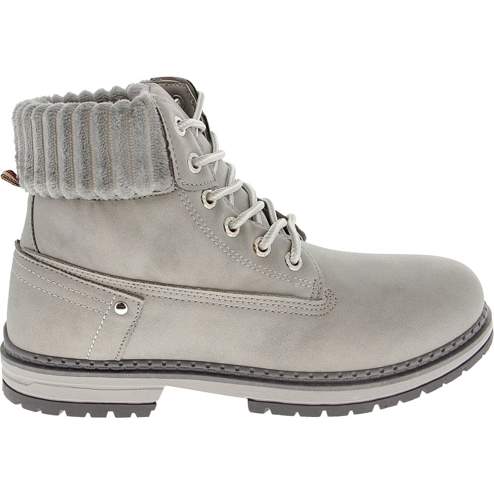 Dirty Laundry Alpine Casual Boots - Womens Grey Side View