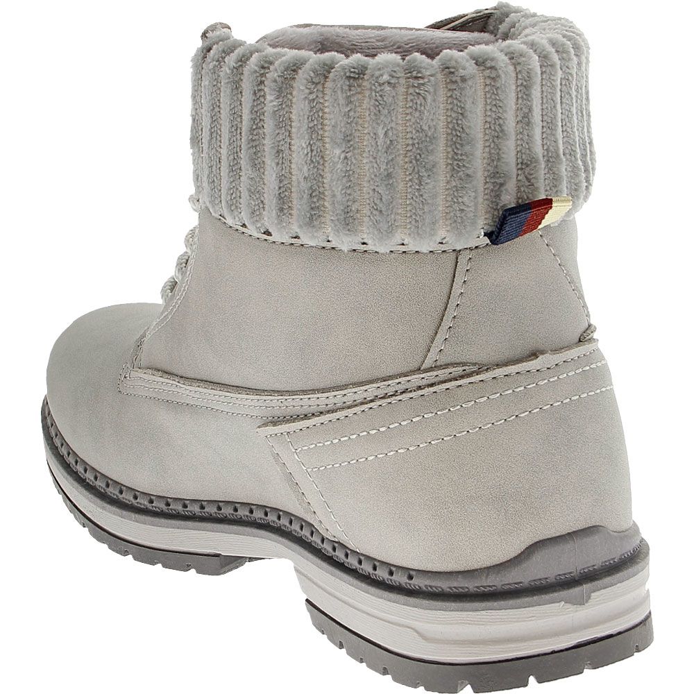 Dirty Laundry Alpine Casual Boots - Womens Grey Back View