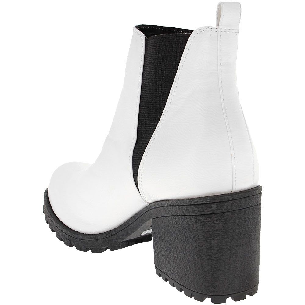 Dirty Laundry Lisbon Casual Boots - Womens White Back View