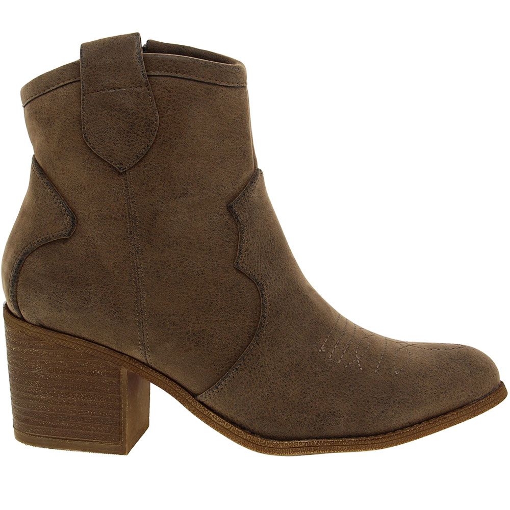 Dirty Laundry Unite Casual Boots - Womens Taupe Side View